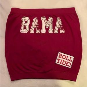 New never worn Alabama off the shoulder sugar lip